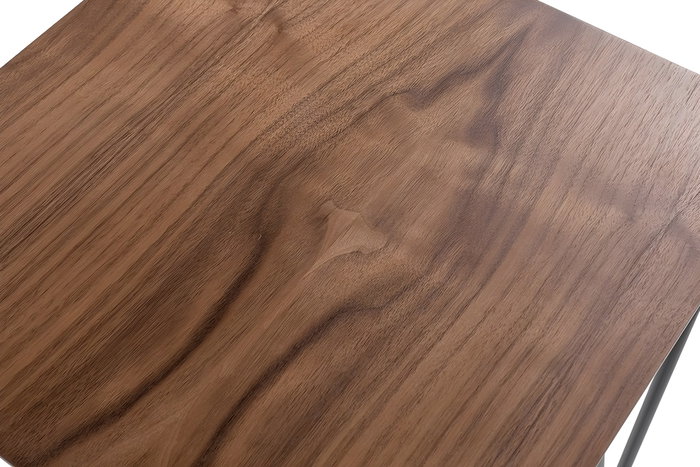 Hanah Home Juego de mesas nido Ren - Walnut